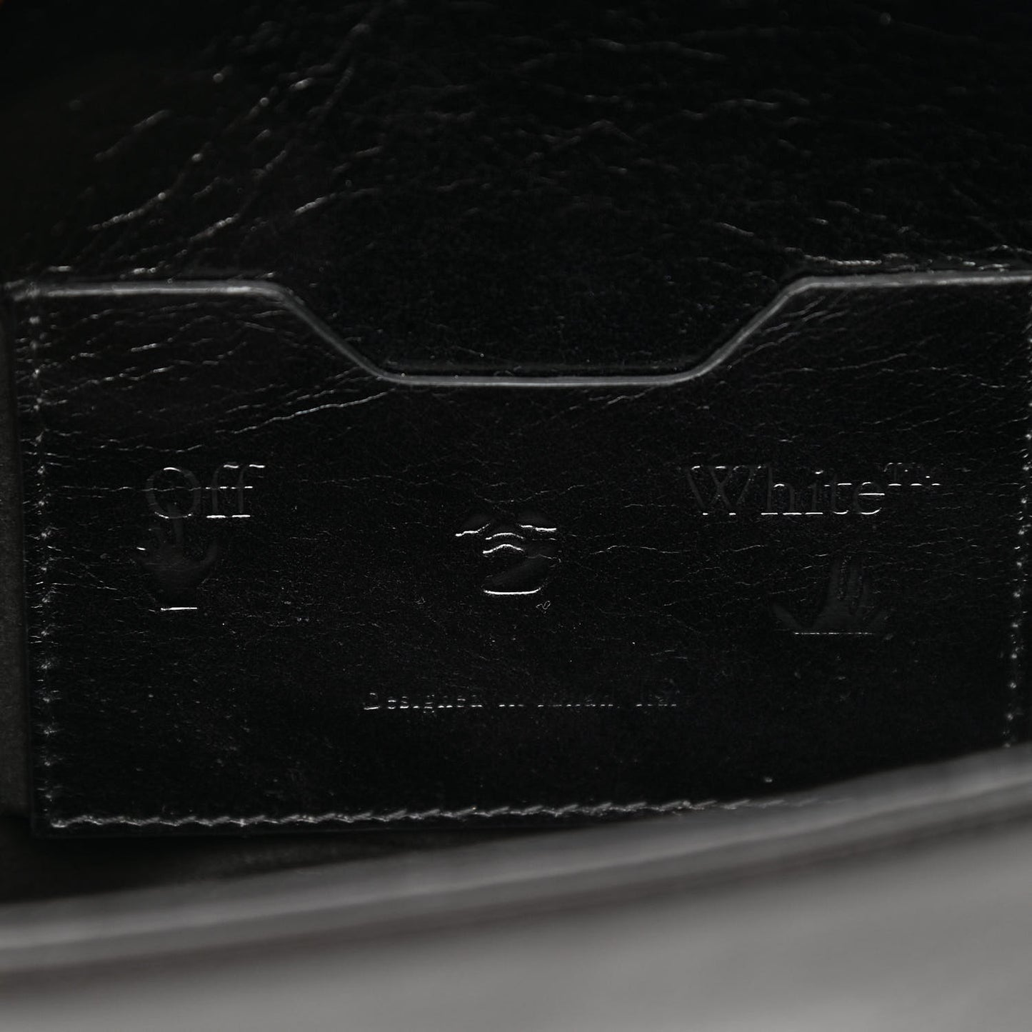 Calfskin Swiss Binder Flap Bag Black