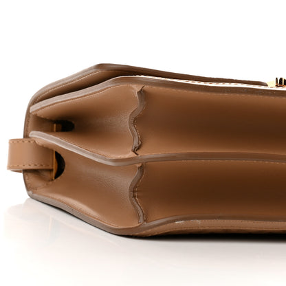 Burberry Calfskin Monogram Embossed Medium TB Bag Light Camel 8 of 10