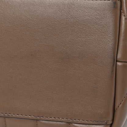 Saint Laurent Calfskin Y Quilted Monogram Medium Loulou Chain Satchel Taupe 8 of 17