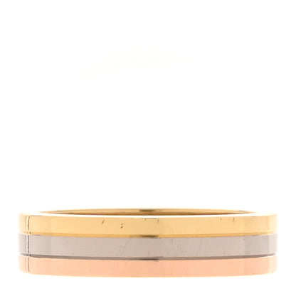 Cartier 18K Pink White Yellow Gold 4.8mm Vendome Louis Cartier Wedding Band Ring 54 7 3 of 6