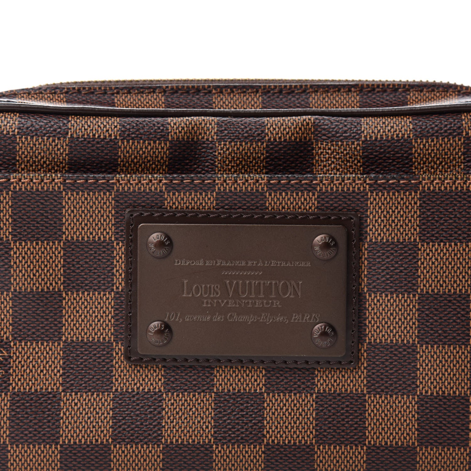 Louis Vuitton Damier Ebene Brooklyn Bum Bag 10 of 10