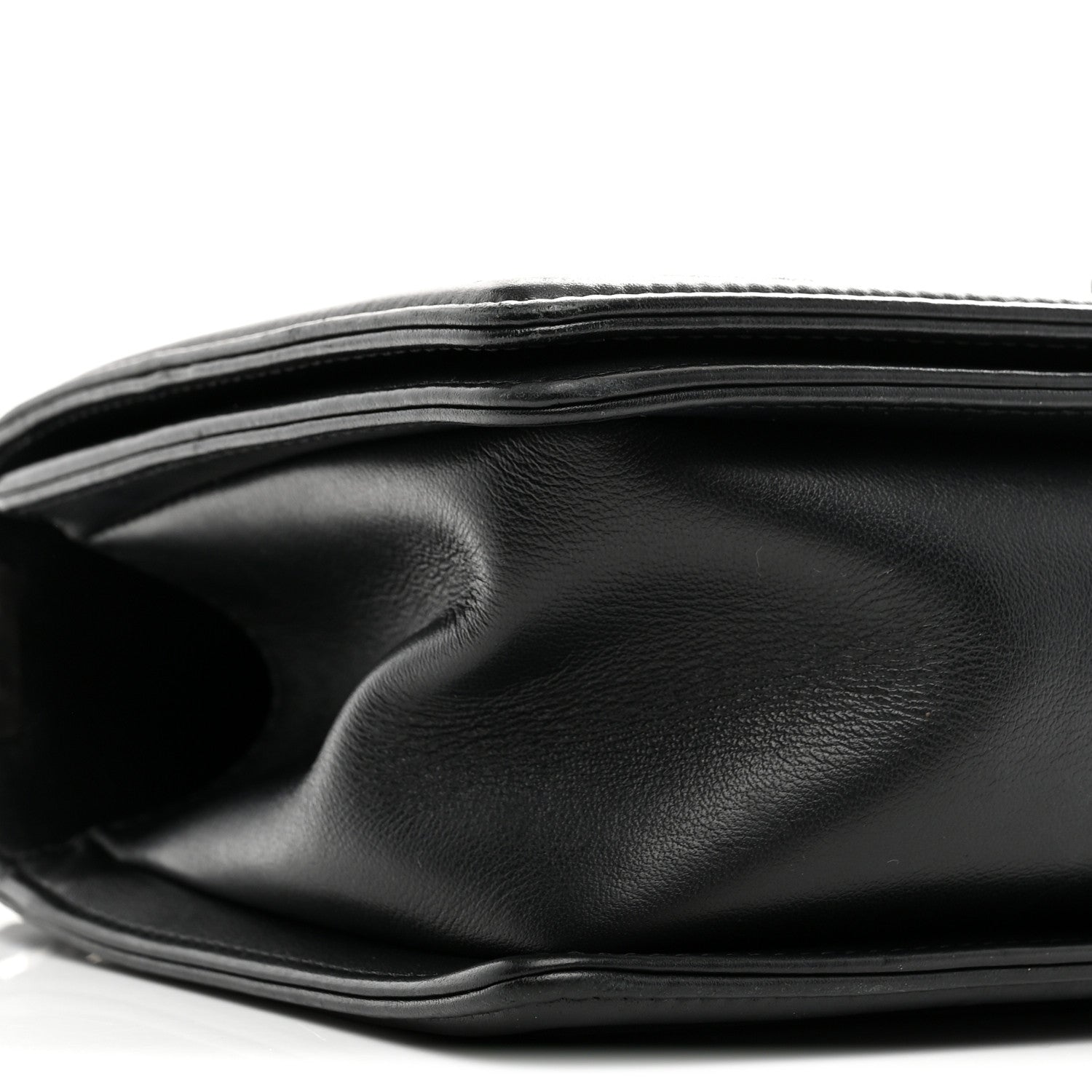 Chanel Calfskin Quilted Medium Boy Flap Black 9 of 10