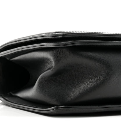 Chanel Calfskin Quilted Medium Boy Flap Black 9 of 10