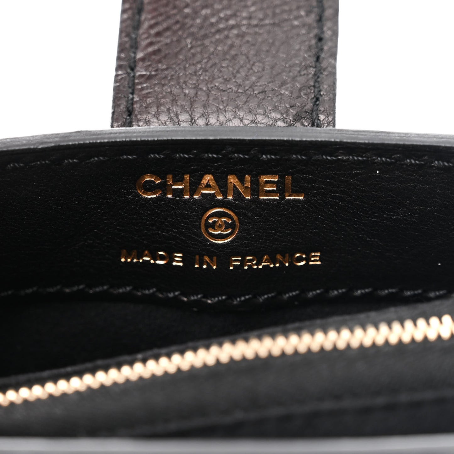 Calfskin Quilted Pearl Chain Love Symbols Mini Bag Black