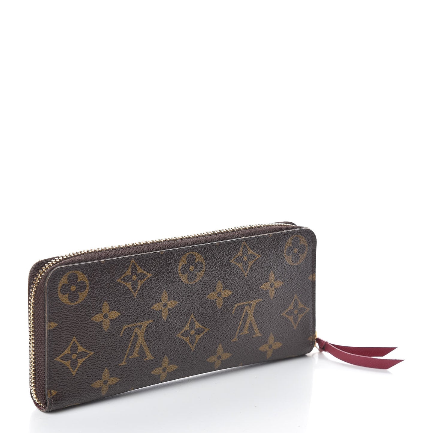 Monogram Clemence Wallet Fuchsia