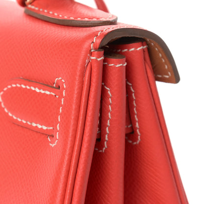 Hermes Epsom Candy Kelly Retourne 28 Rose Jaipur Gold 37 of 41