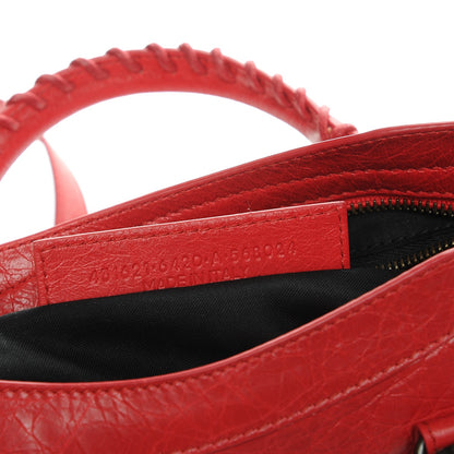 Balenciaga Agneau Classic Hardware S City Rouge Cardinal 8 of 8