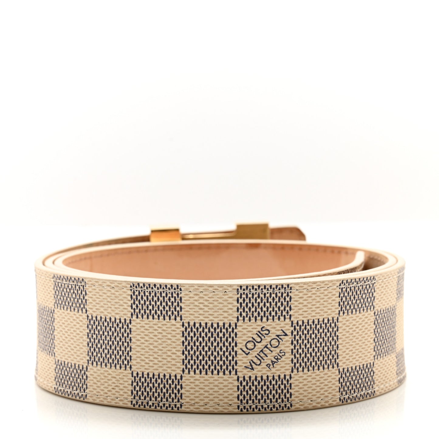 Damier Azur LV Initiales Belt 90 36