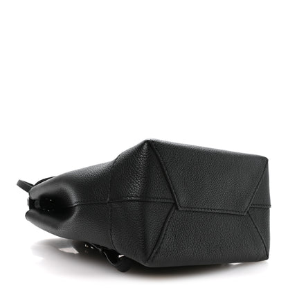 Louis Vuitton Calfskin Lockme Mini Backpack Black 3 of 9