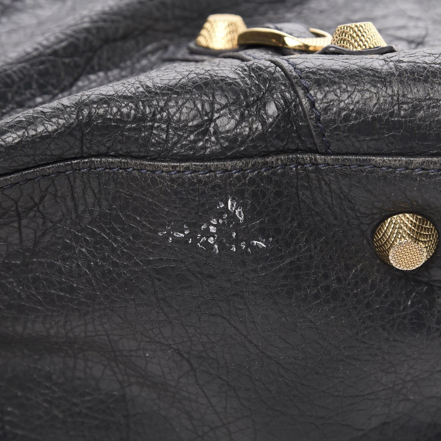 Agneau Giant 12 Gold Hardware Work Anthracite