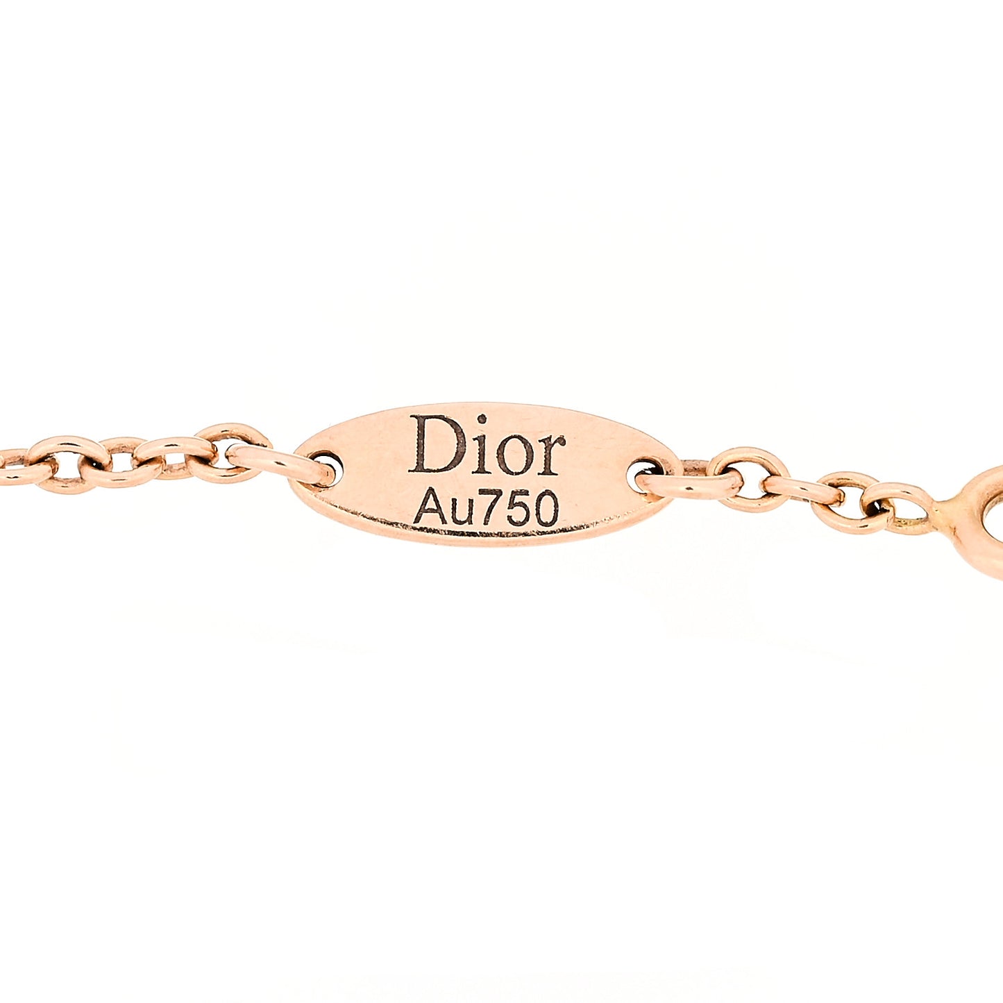 18K Rose Gold Diamond Pink Opal Rose Des Vents Bracelet