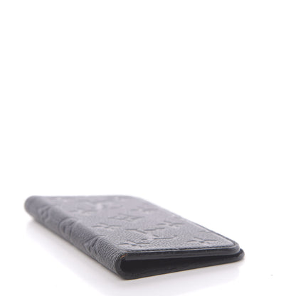 Louis Vuitton Empreinte iPhone X/XS Folio Case Black 4 of 7