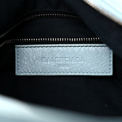 Balenciaga Agneau Giant 12 Silver Hardware Town Bleu Dragee 7 of 18