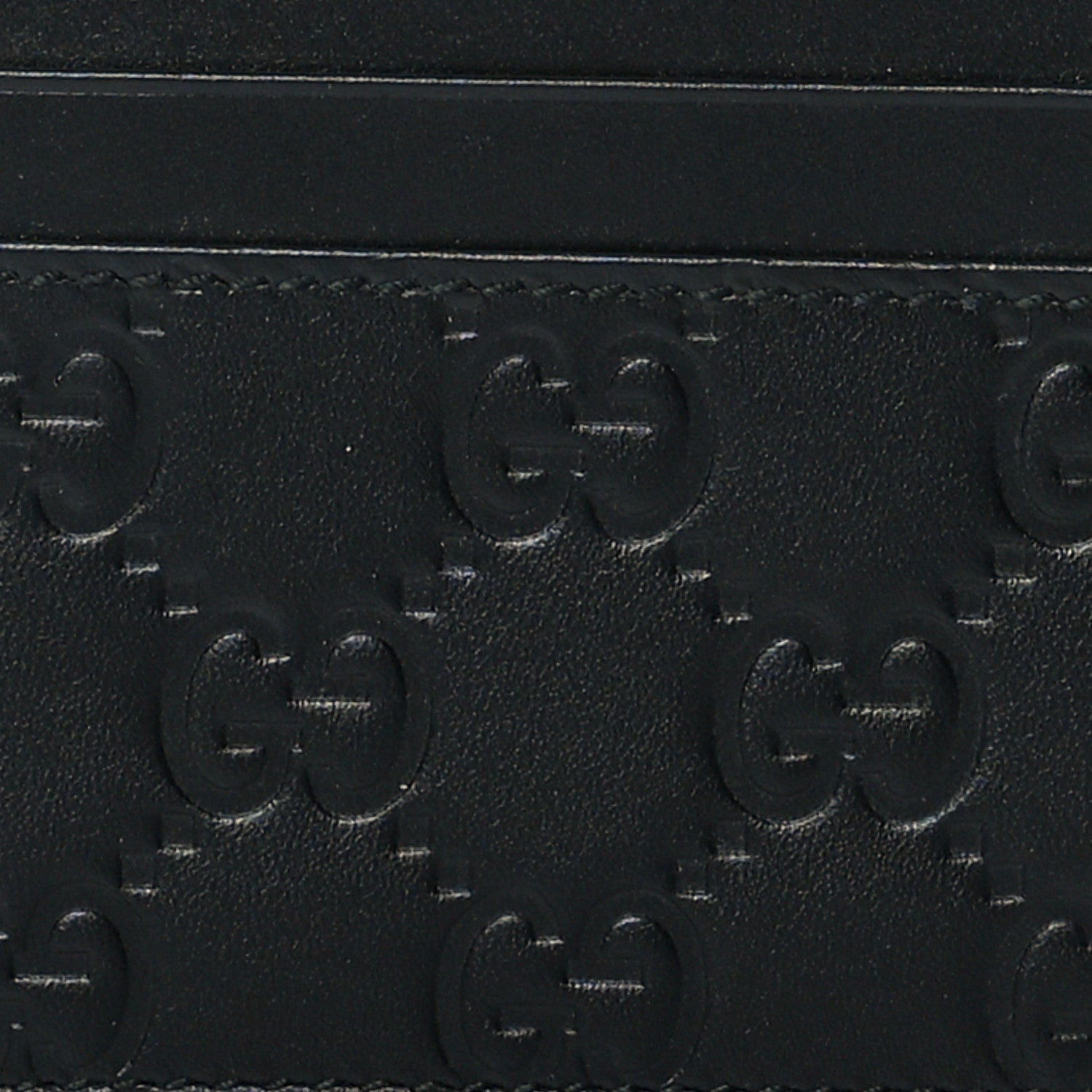 Gucci Guccissima Card Holder Black 7 of 7