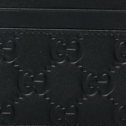 Gucci Guccissima Card Holder Black 7 of 7