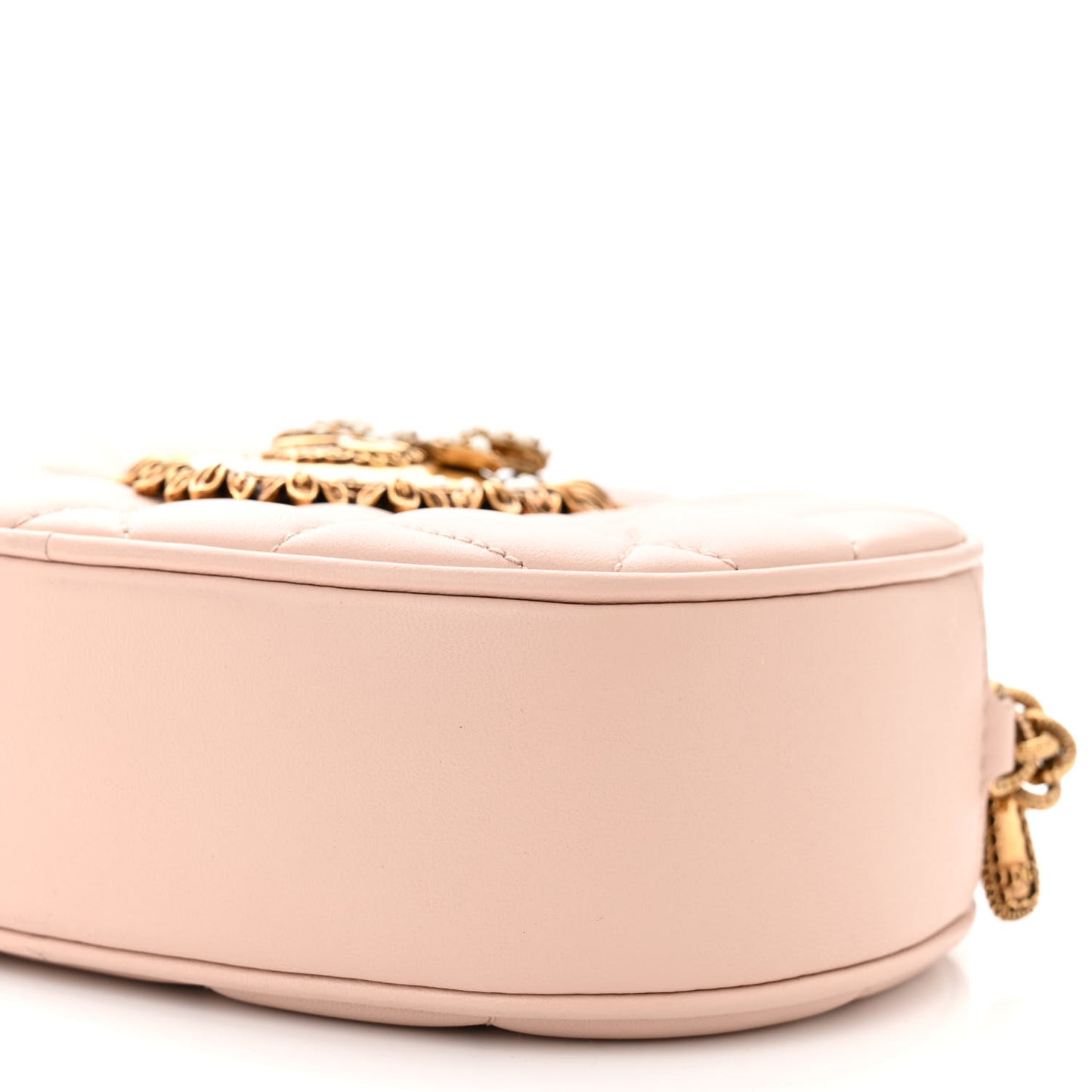 Smooth Calfskin Mini Devotion Camera Bag Cipria