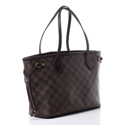 Louis Vuitton Damier Ebene Neverfull PM 3 of 8