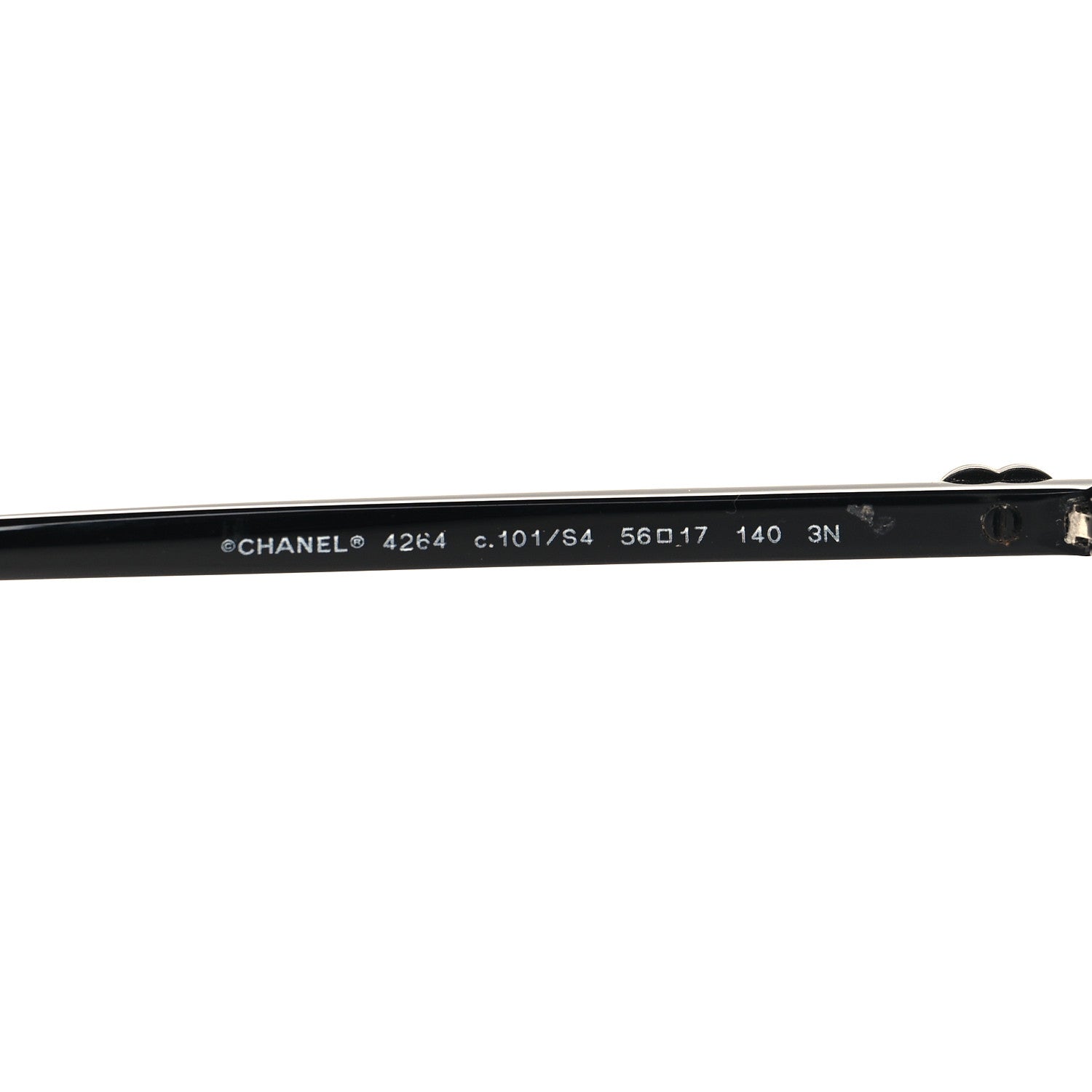 Chanel Pantos Sunglasses 4264 Black Grey 5 of 8