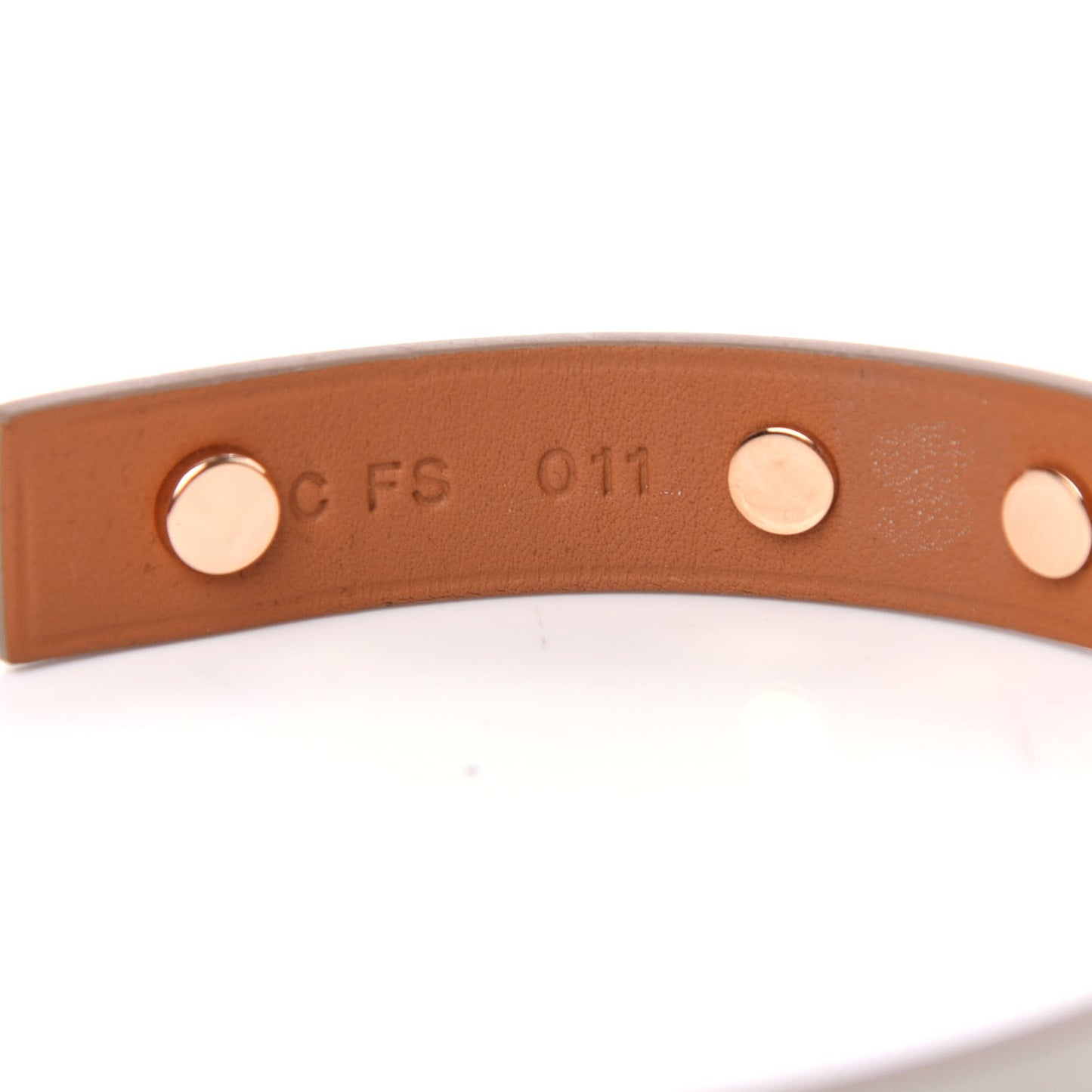 Swift Mini Dog Clous Carres Bracelet T2 Gris Perle