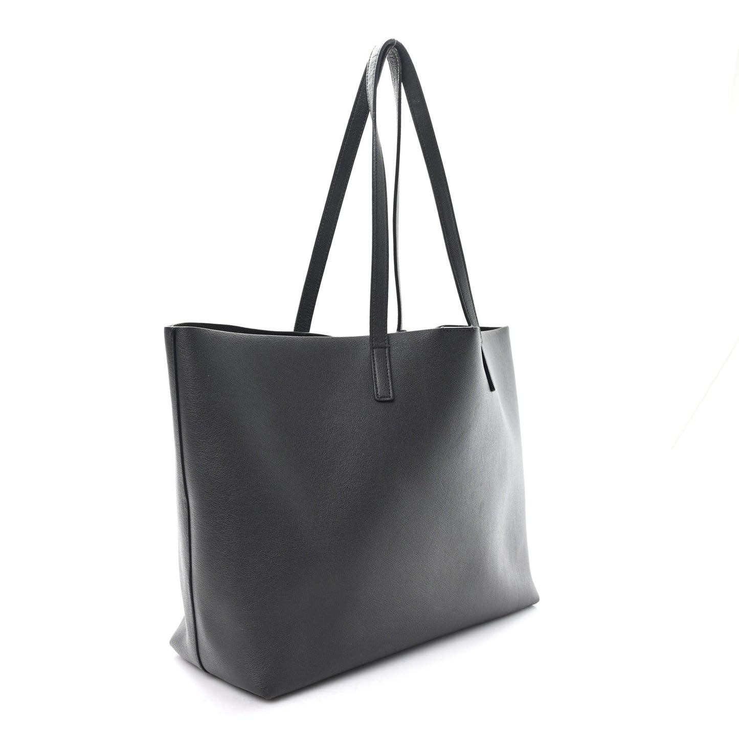 Calfskin Large Shopping Tote Fog