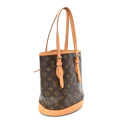 Louis Vuitton Monogram Petit Bucket 23 2 of 9