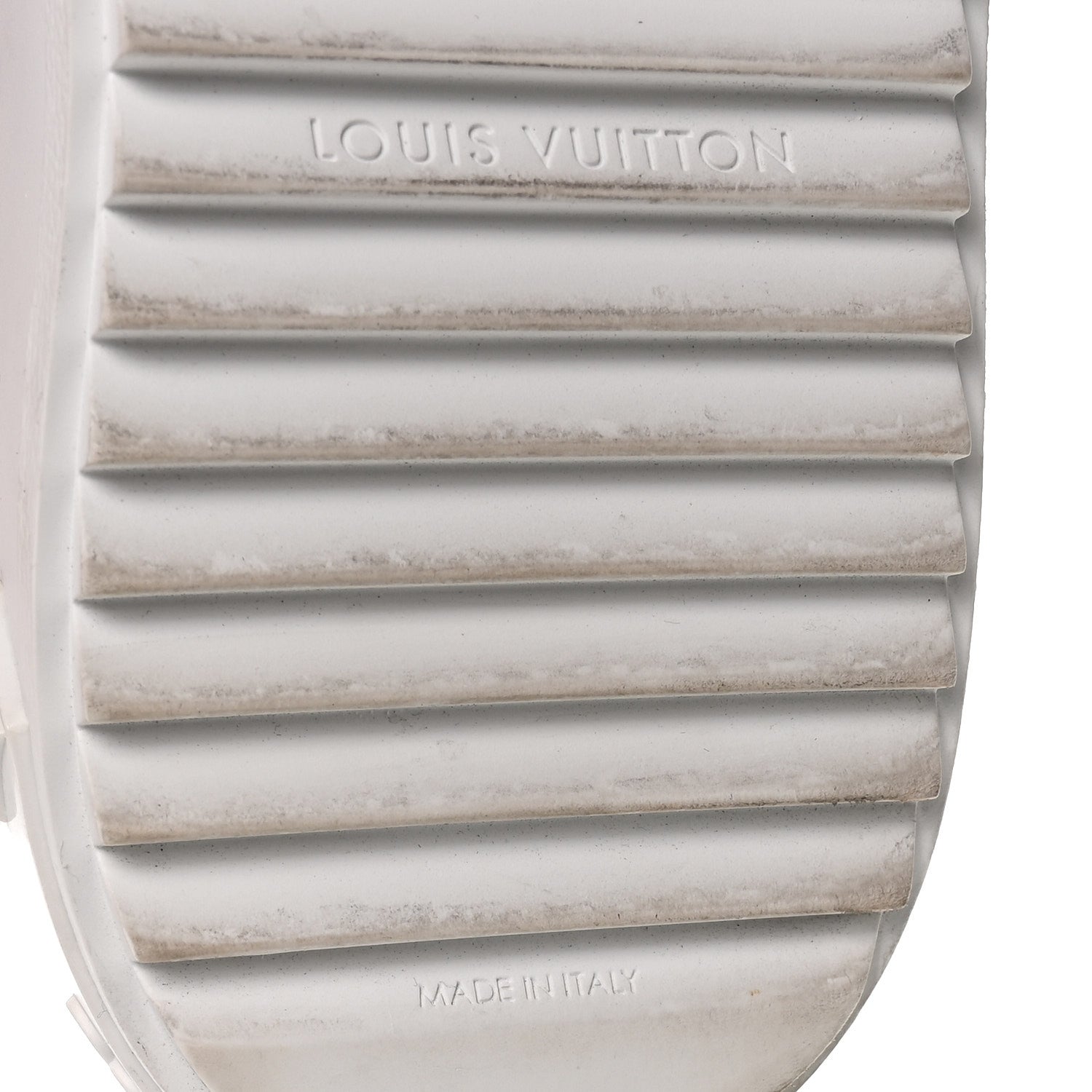 Louis Vuitton LV X YK Calfskin Printed Infinity Dots Time Out Sneakers 38.5 White 7 of 8