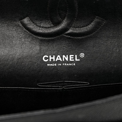 Chanel Caviar Quilted Medium Double Flap Black 7 of 11