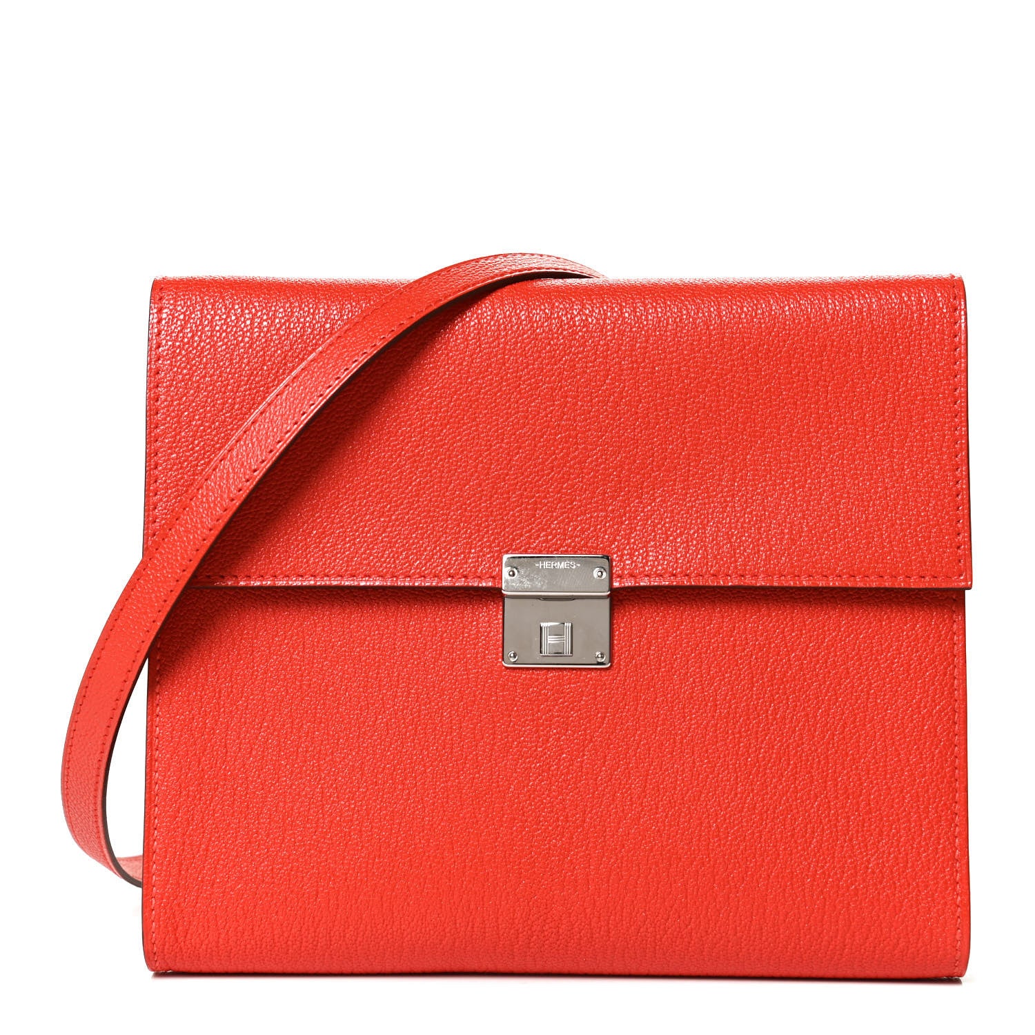 Hermes Chevre Mysore Clic 16 Wallet Rouge De Coeur 1 of 10