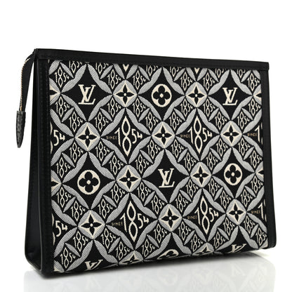 Louis Vuitton Jacquard Since 1854 Toiletry Pouch 26 Gray 3 of 7