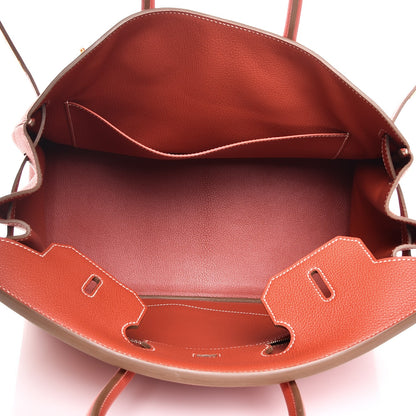 Hermes Togo Birkin 35 Sanguine 8 of 34