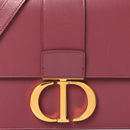 Christian Dior Smooth Calfskin 30 Montaigne Flap Bag Burgundy 6 of 10