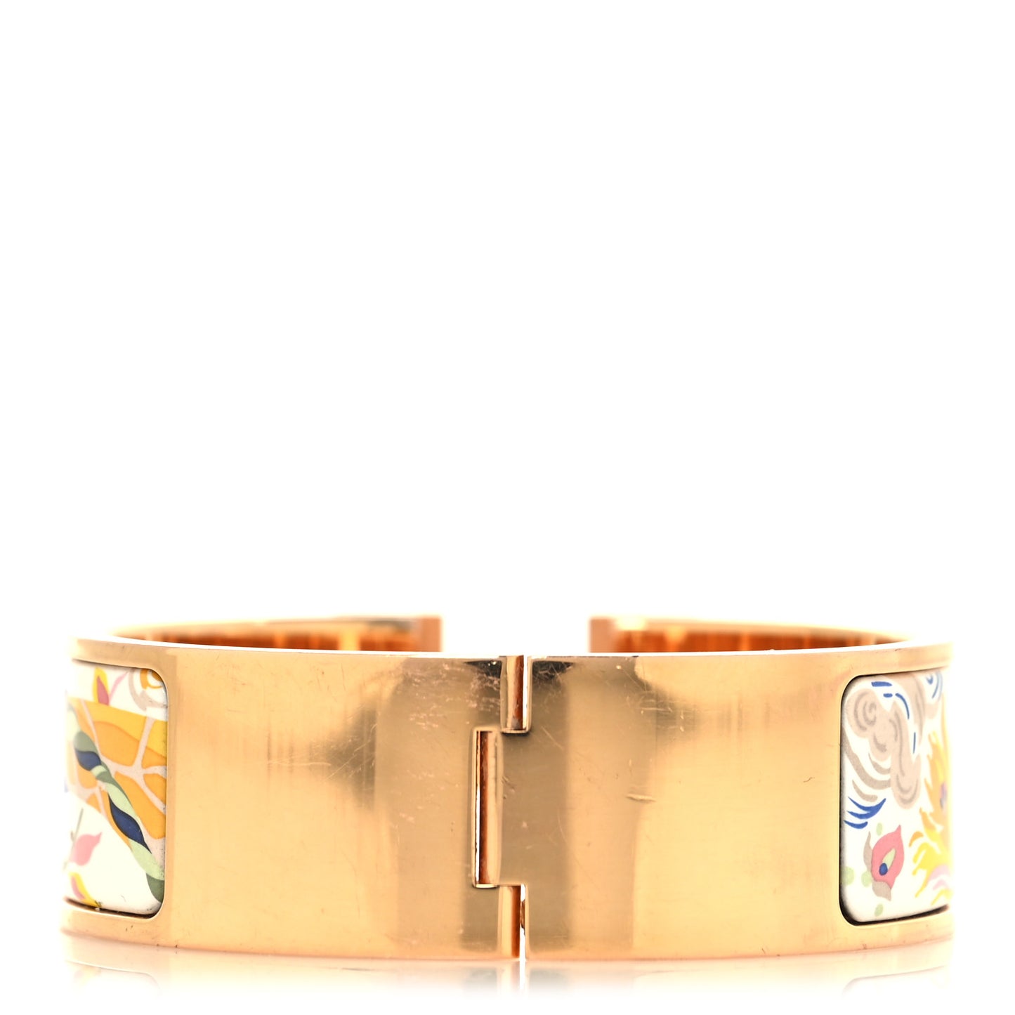 Enamel Wide Print Emile Et Une Nuit Clic Clac H Bracelet PM Confettis