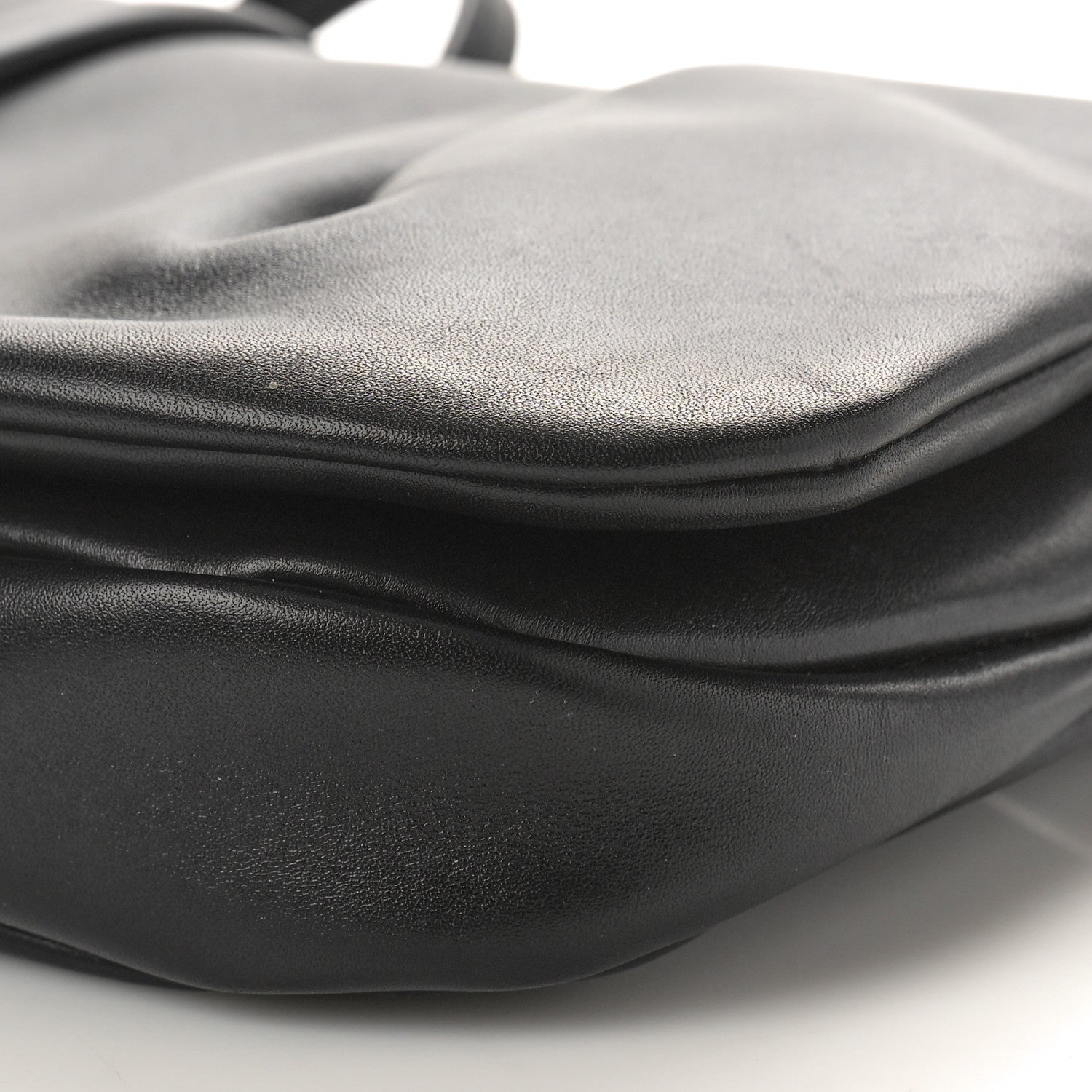 Loewe Shiny Nappa Calfskin Paseo Satchel Black 9 of 10