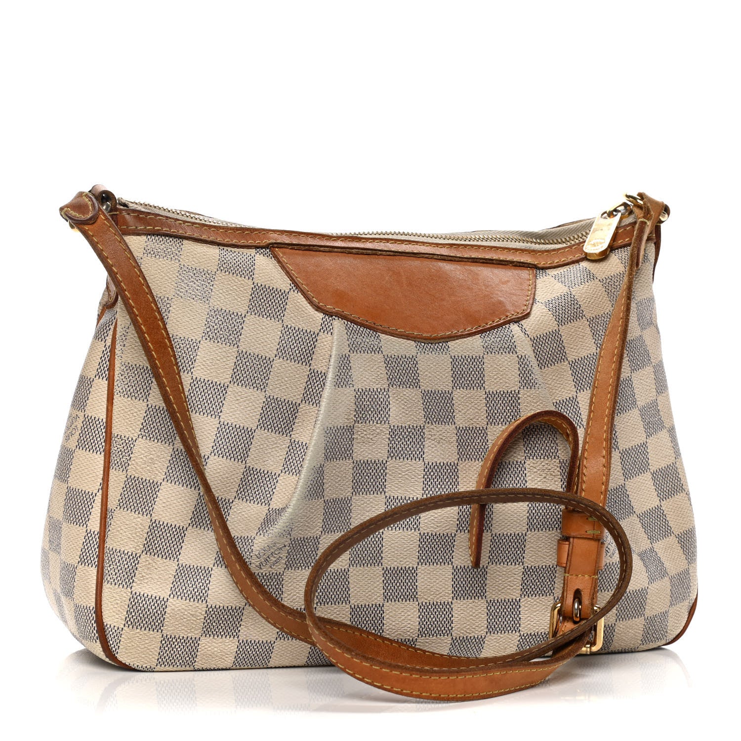Louis Vuitton Damier Azur Siracusa PM 3 of 24