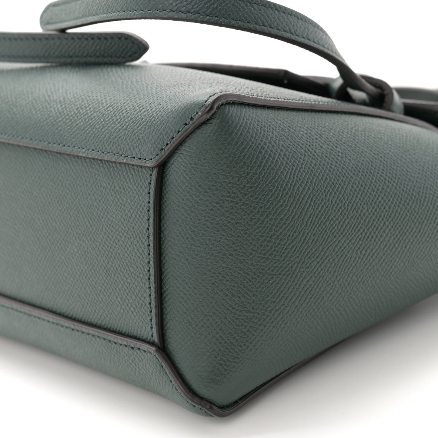Grained Calfskin Nano Belt Bag Amazone