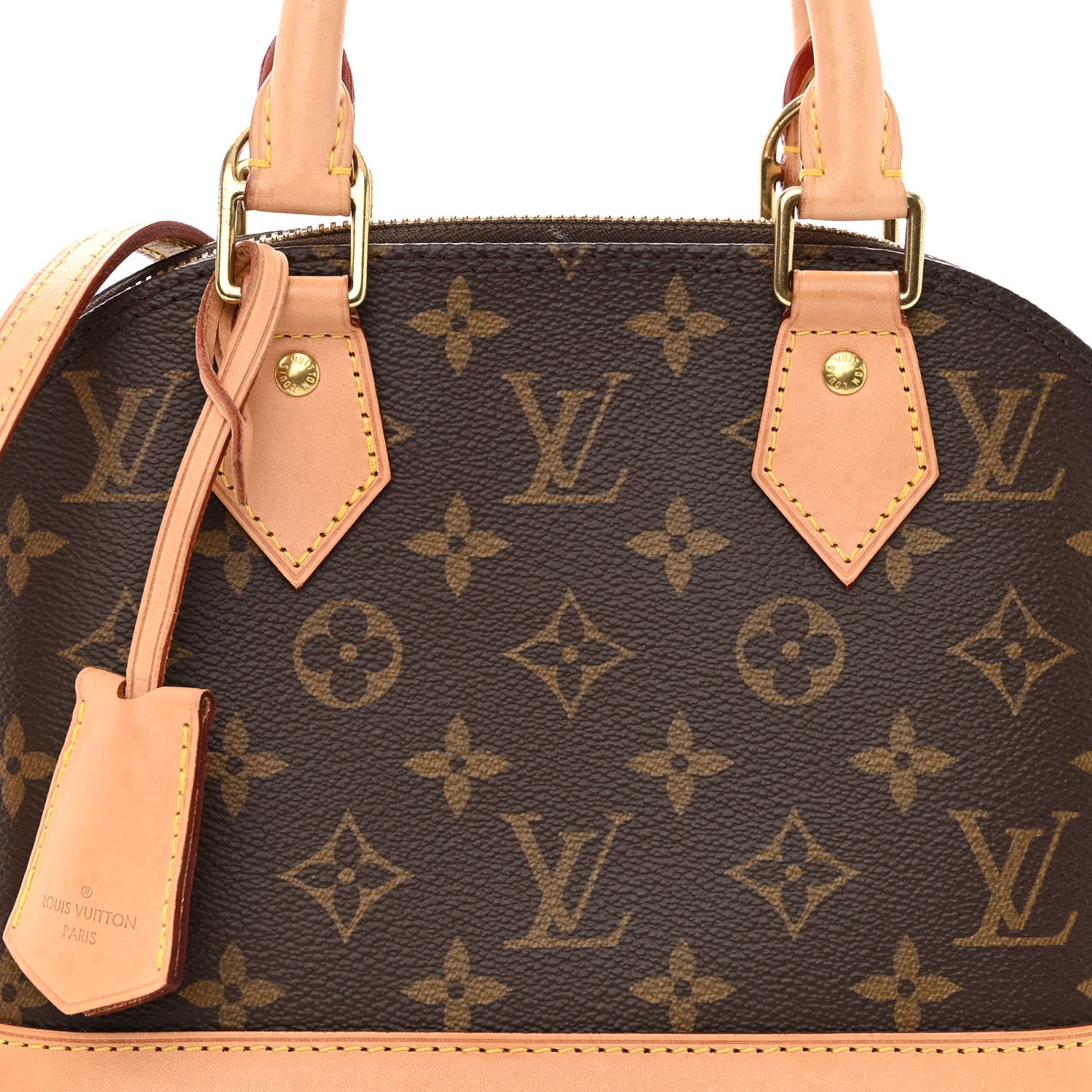 Louis Vuitton LOUIS VUITTON Monogram Alma BB 7 of 9