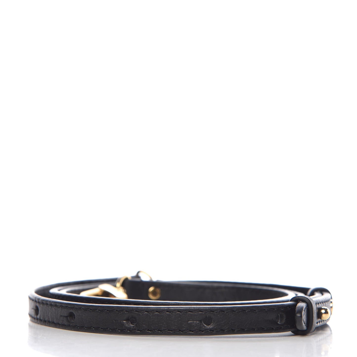 Calfskin Palm Springs Backpack Mini Strap Black