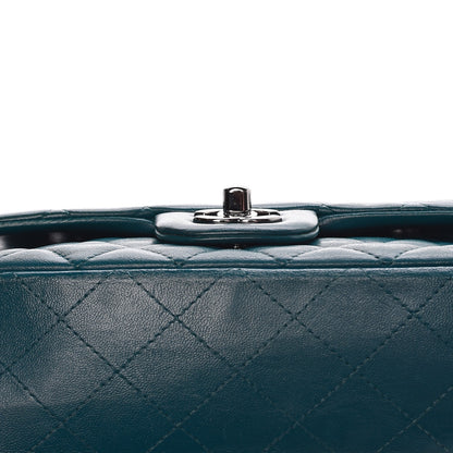 Chanel Lambskin Quilted Mini Rectangular Flap Turquoise 11 of 18