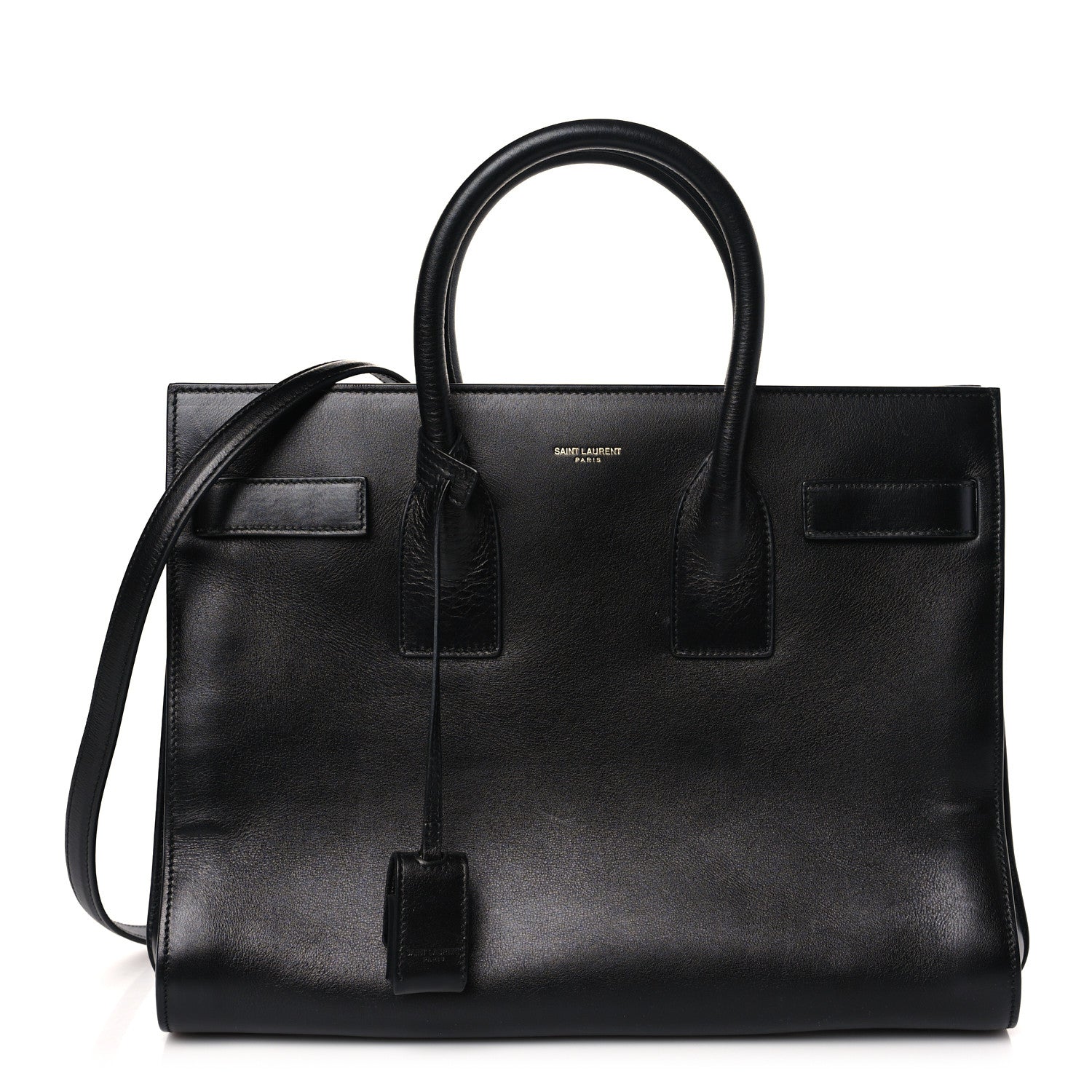 Saint Laurent Smooth Calfskin Small Sac De Jour Black 1 of 9