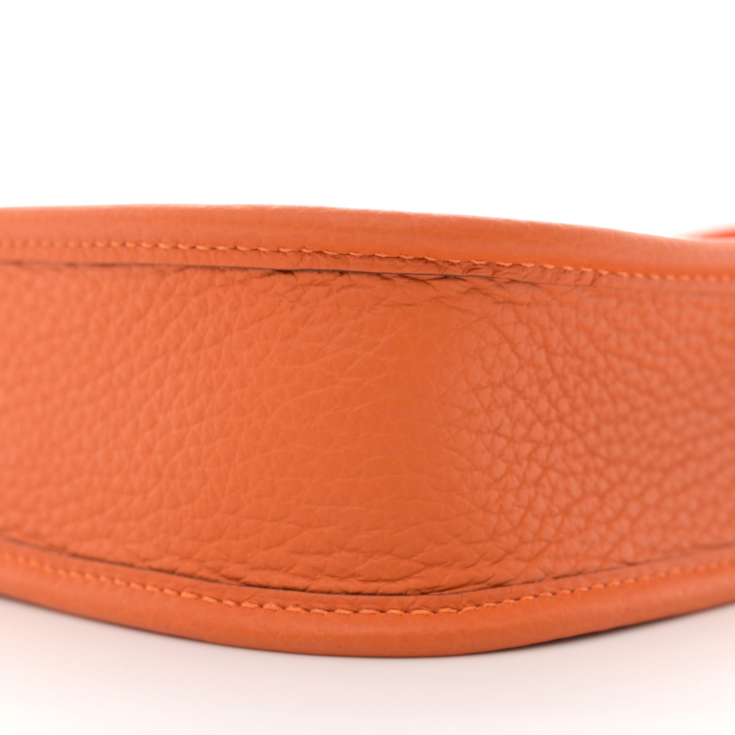 Hermes Taurillon Clemence Evelyne TPM Orange 10 of 11