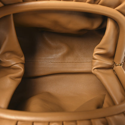 Bottega Veneta Calfskin Teen Pouch Caramel 5 of 9
