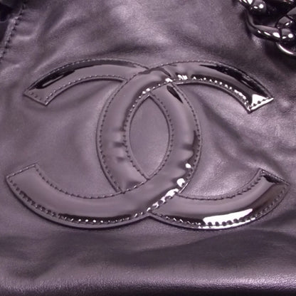 Chanel Leather Modern Chain Shopper Tote 7 of 12