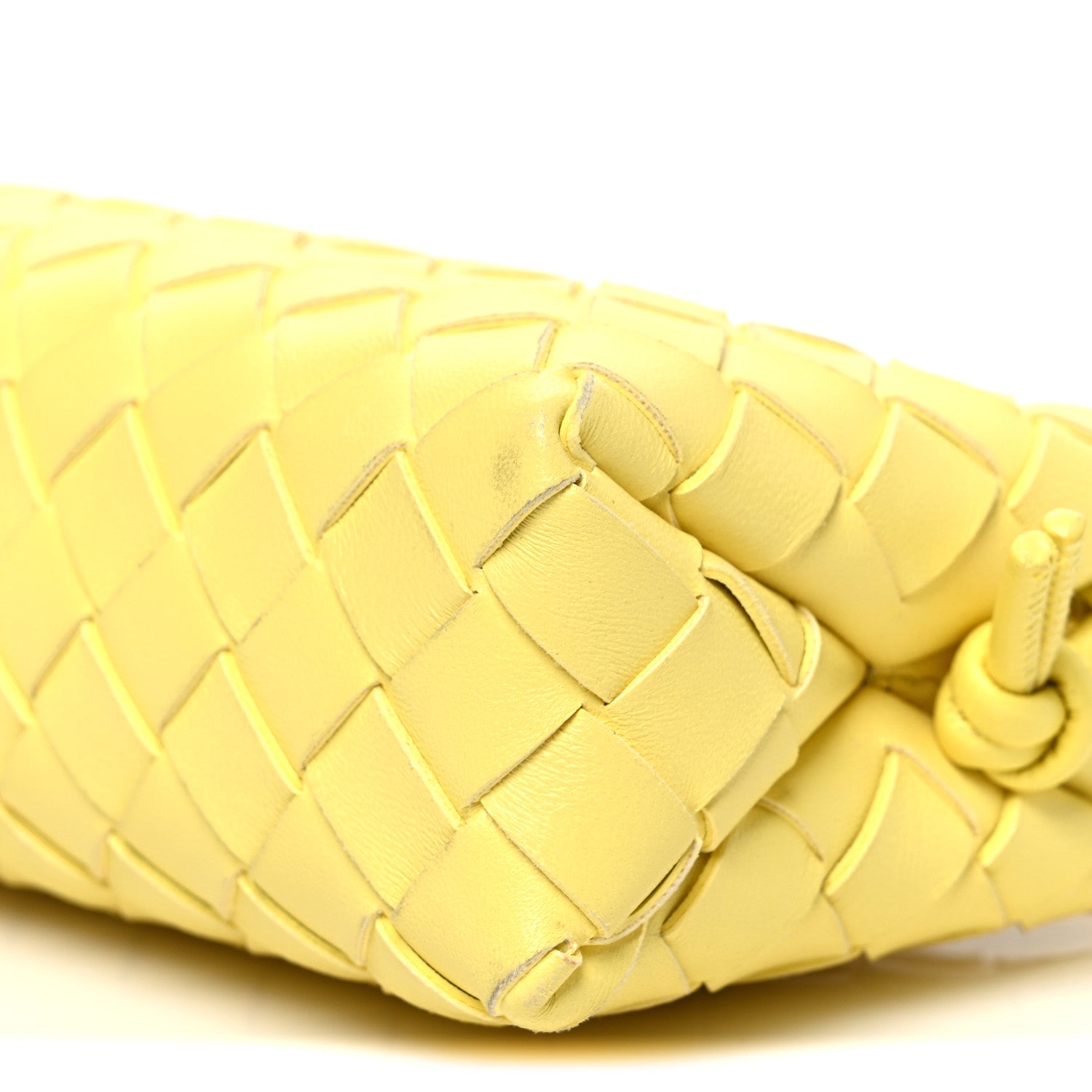 Bottega Veneta Nappa Intrecciato Small Loop Camera Bag Yellow 9 of 9