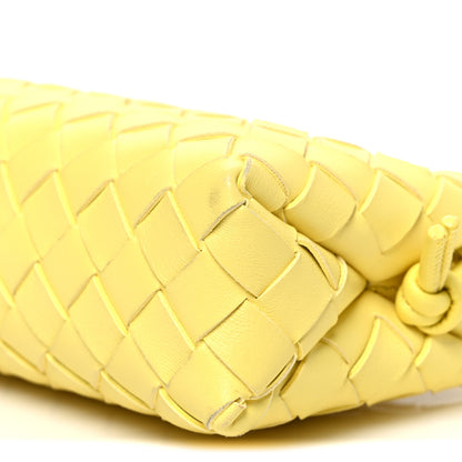 Bottega Veneta Nappa Intrecciato Small Loop Camera Bag Yellow 9 of 9