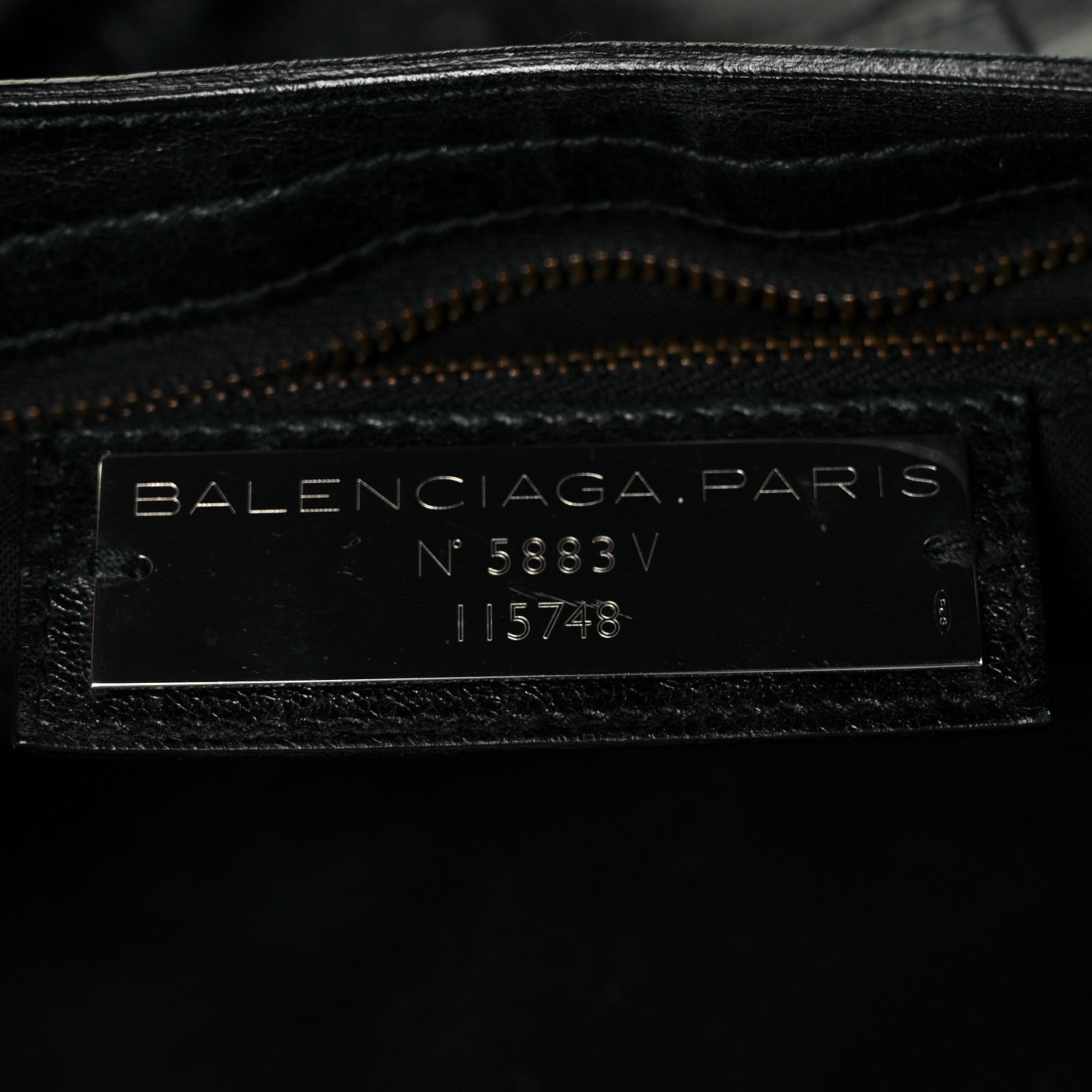 Balenciaga Agneau Classic Hardware City Black 5 of 8