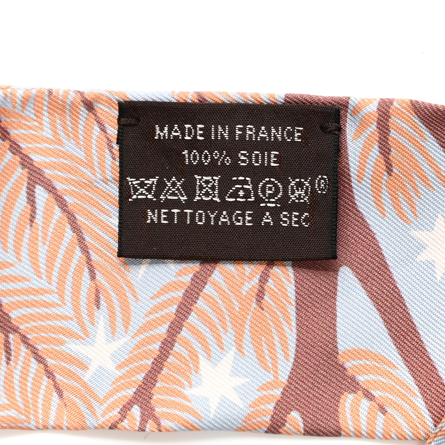 Hermes Silk Le Charme D Orphee Twilly Ciel Beige Rose 4 of 4