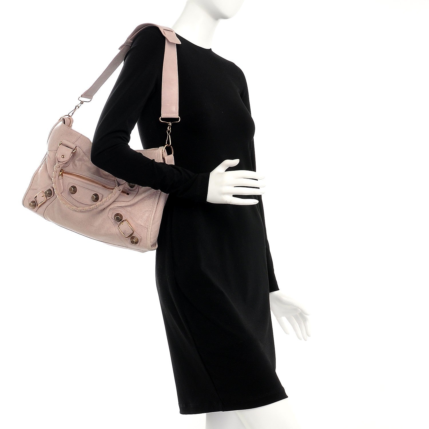 Balenciaga Agneau Giant 21 Rose Gold Hardware City Bois De Rose 2 of 8