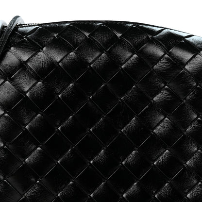 Bottega Veneta Polished Nappa Intrecciato Knot Small Loop Camera Bag Space 7 of 12