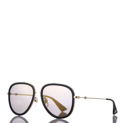 Gucci Web Aviator Sunglasses GG0062S Black 1 of 8