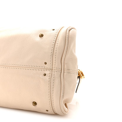 Chloe Calfskin Medium Paddington Satchel Ivory 9 of 10